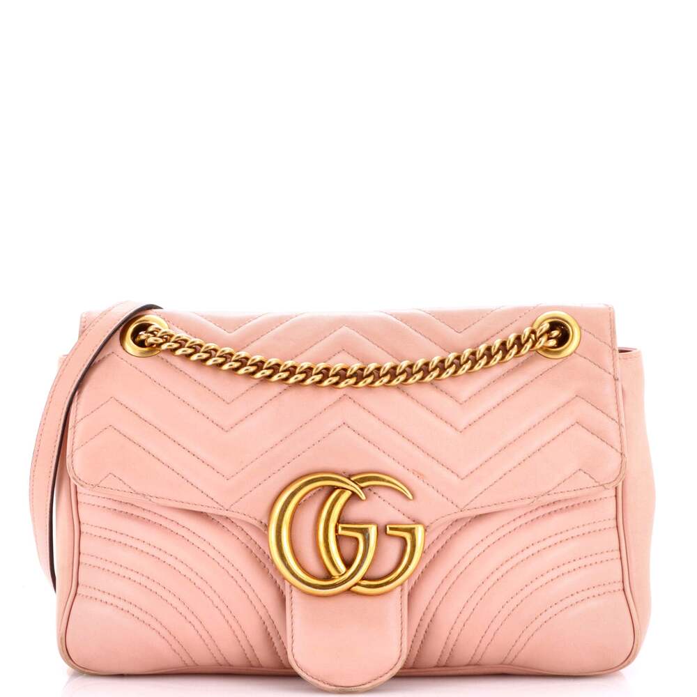 Gucci Gg Marmont Flap Bag Matelasse #253890G21B